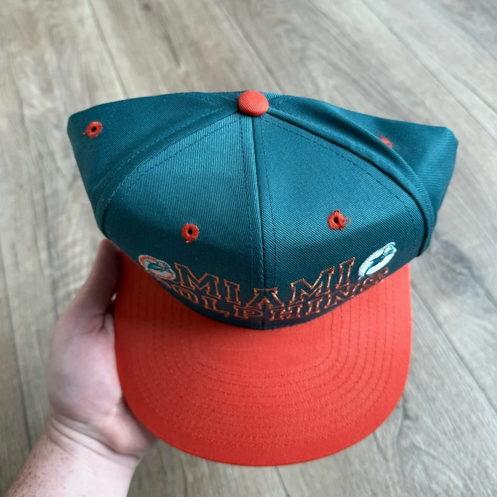 Vintage Drew Pearson Miami Dolphins SnapBack hat